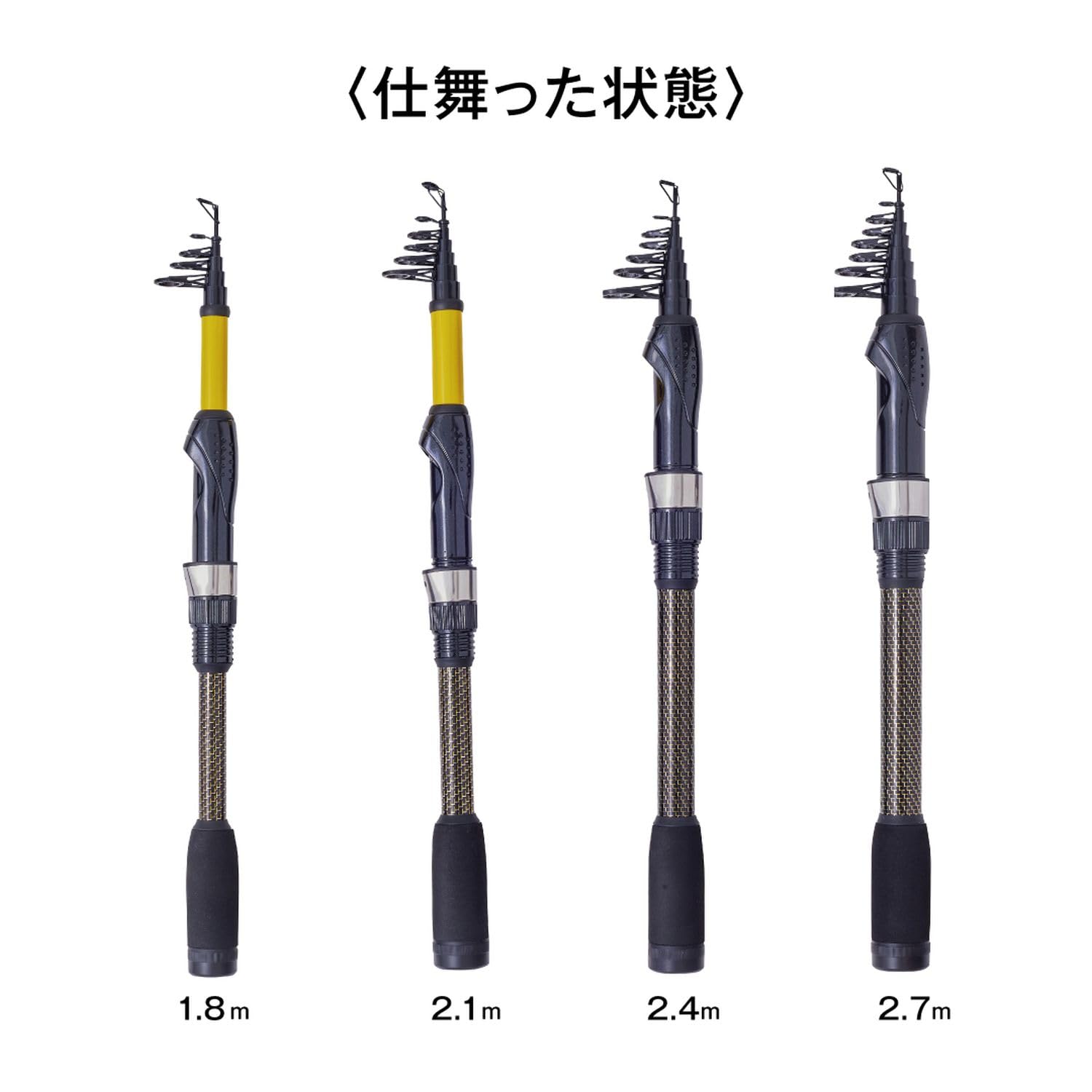 Domaine PonKatsu　3本セット Amazon.co.jp: Gamakatsu UK8018 Traveler Spin, 6.9 ft (1.8 m